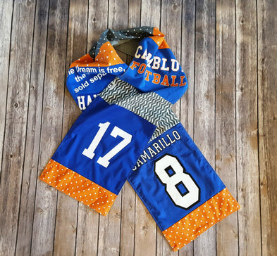 Sports Memory scarf by Sew4MyLoves image